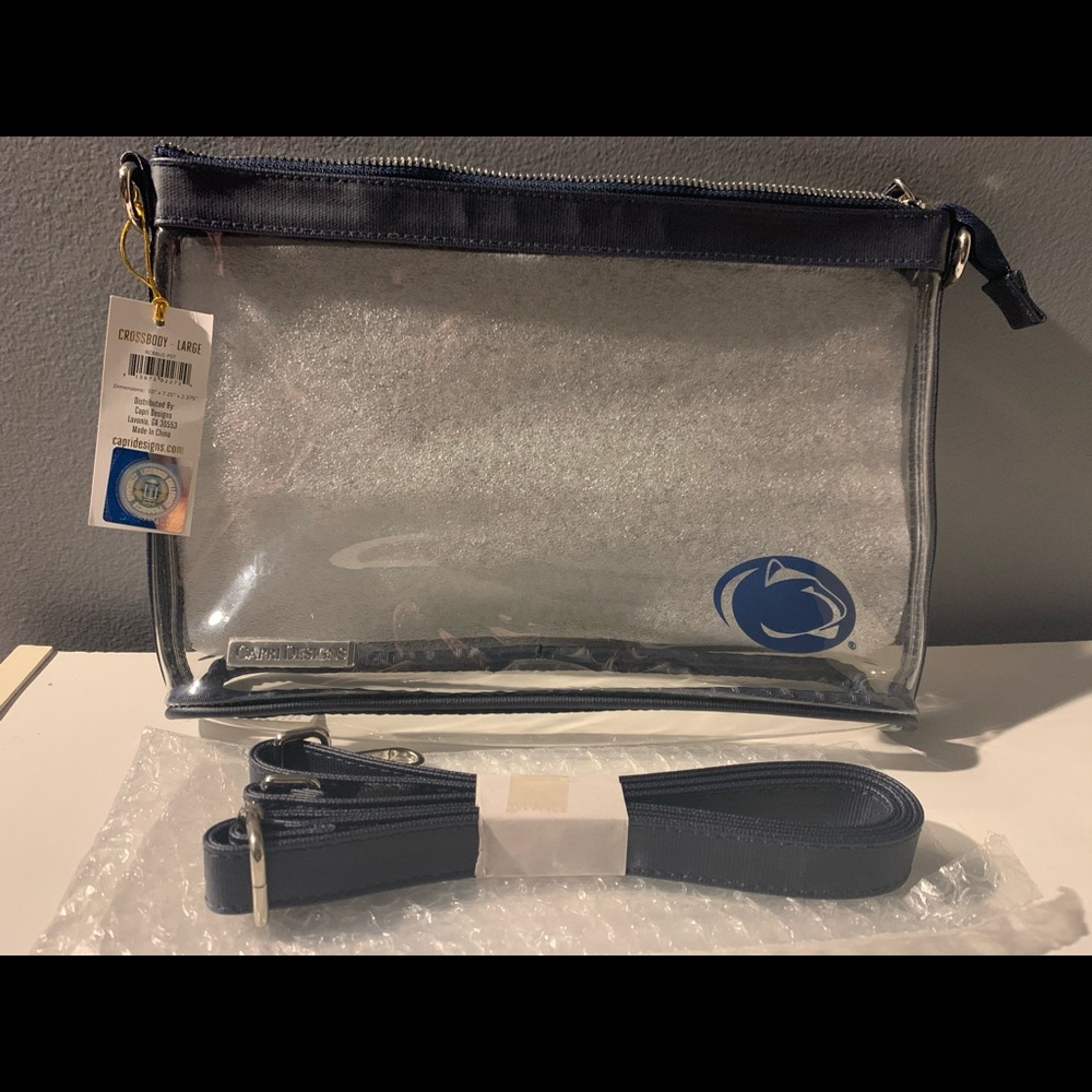 Large Clear Cross Body Penn State